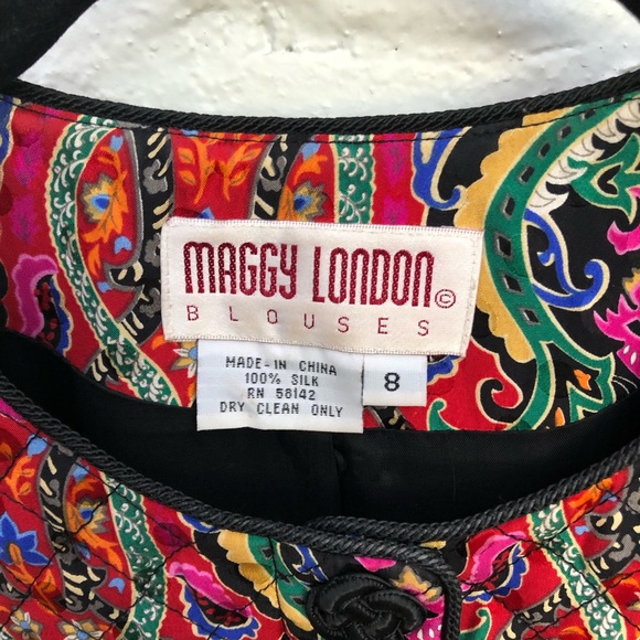 Vintage Maggy London Blouse - Picture 6 of 6